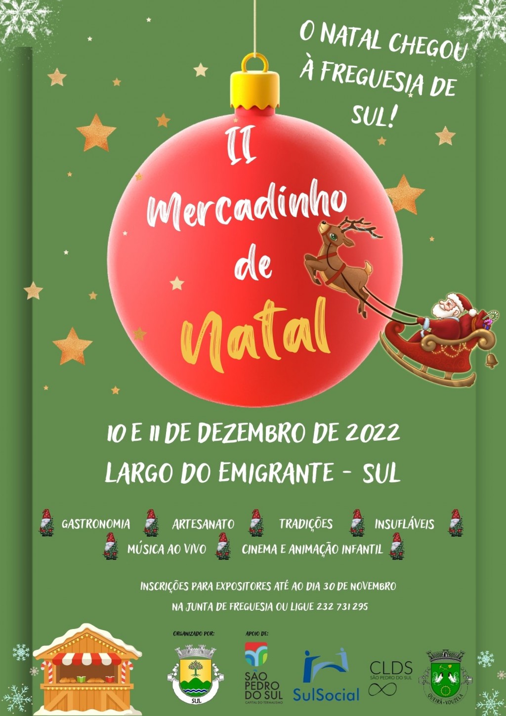 II Mercadinho de Natal da Freguesia de Sul 2022